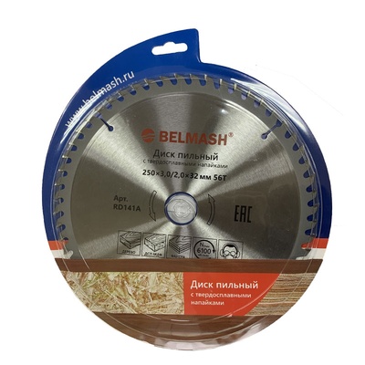 Диск пильный BELMASH 250x3,0/2,0x32/30, 56T купить