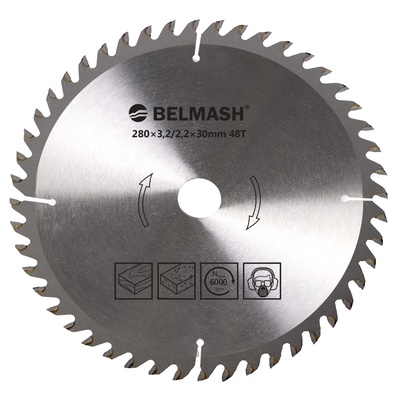 Диск пильный BELMASH 280х3,0/2,0х30ММ 48Т купить