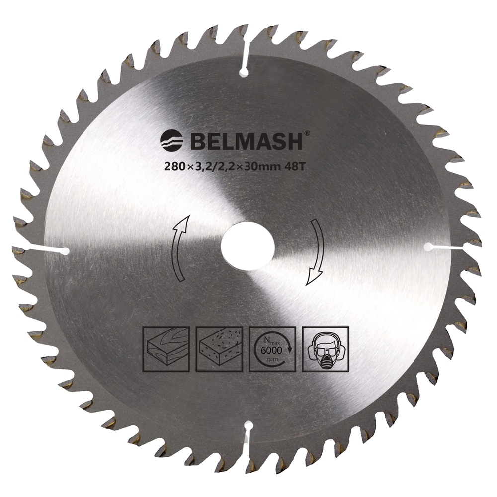 Диск пильный BELMASH 280х3,0/2,0х30ММ 48Т