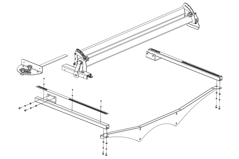 Линейка направляющая для BELMASH SDM-2500M