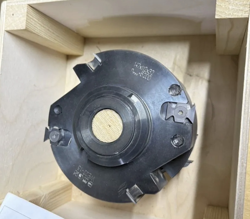 Набор насадных фрез для производства деревянных Евро окон