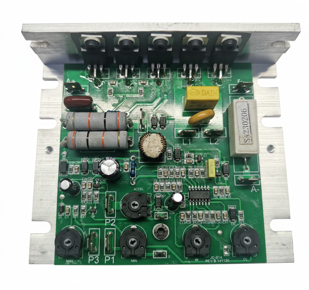 Плата управления двигателем JYMC-220A-I 6ADC для токарных станков по металлу JET BD-7VS и JET BD-8VS