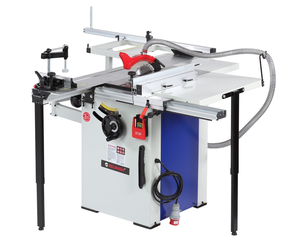 Станок круглопильный с подвижным столом BELMASH TS-250ST1600/400 (2.2 кВт, 400 В)