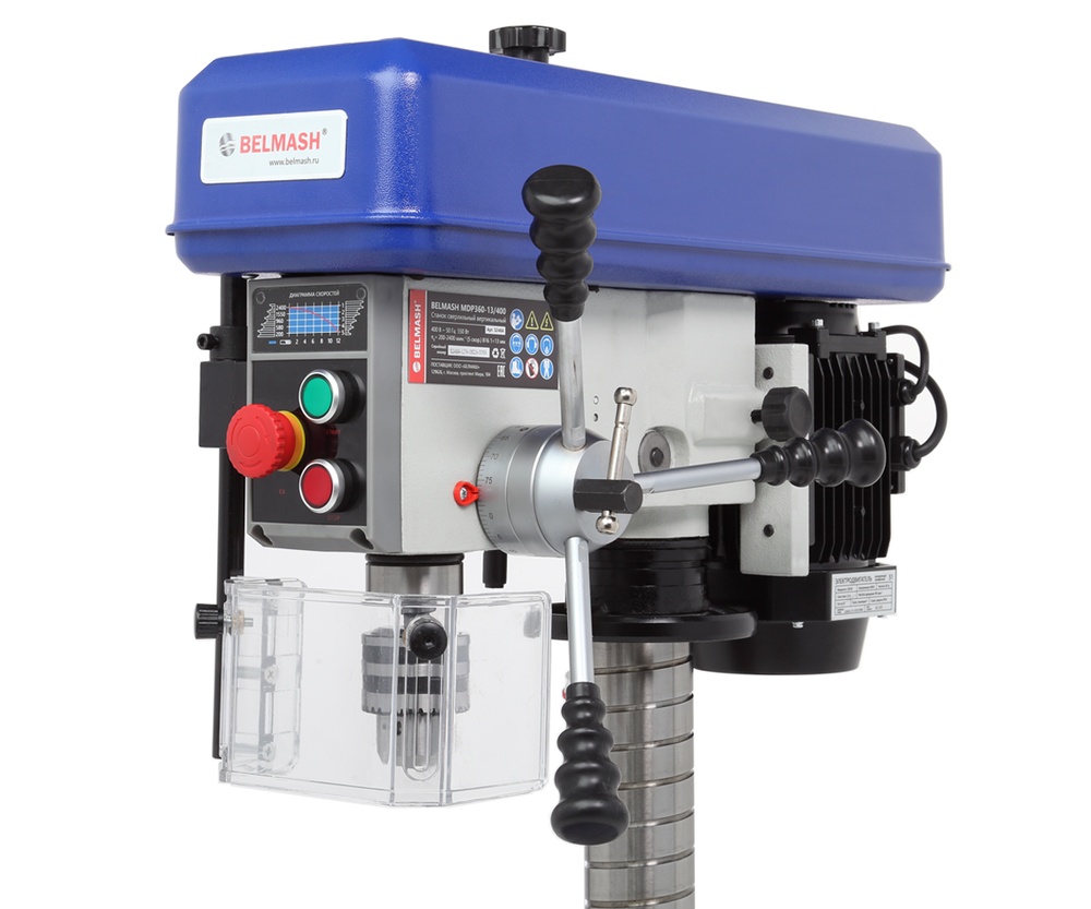 Станок сверлильный вертикальный BELMASH MDP360-13/400