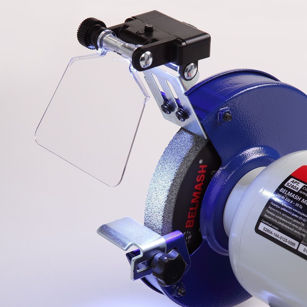 Станок заточной с ленточно-шлифовальным узлом BELMASH MBG-150/50L