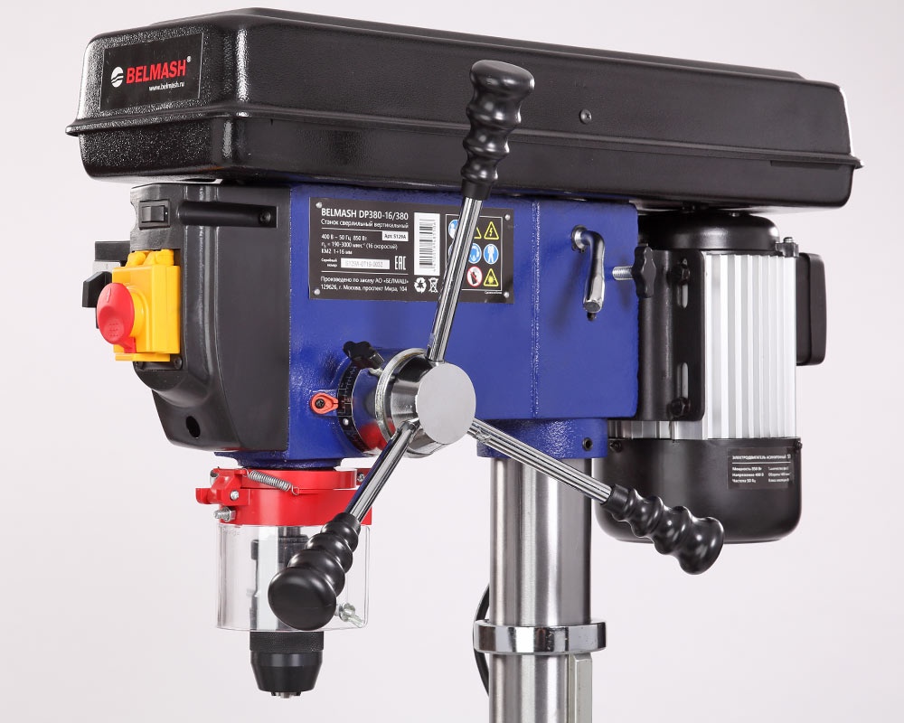 Сверлильный станок BELMASH DP380-16/380 (850 Вт, 400 В)