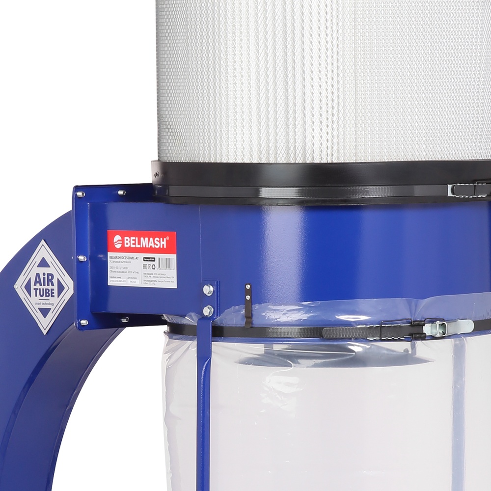 Вытяжная установка (стружкоотсос) BELMASH DC2500MC-AT/400 (1.5 кВт, 400 В)