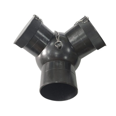 Адаптер трехканальный Y-образный 150/3х100 мм