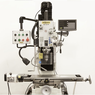 BF50PF/1 Фрезерно-сверлильный станок, 1000х240 мм, автоподача X/Y, 380 В