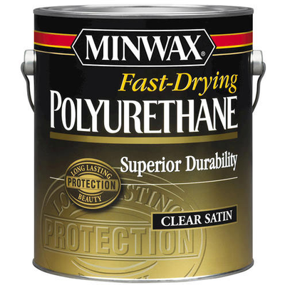 Быстросохнущий полиуретановый лак Minwax FAST-DRYING Глянцевый 3,785 л