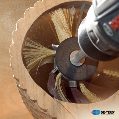 Переходная втулка DE-TERO FIX RO+Q MB2, конус 30х40(25)х8(80) мм, 6 сегментов, PD6
