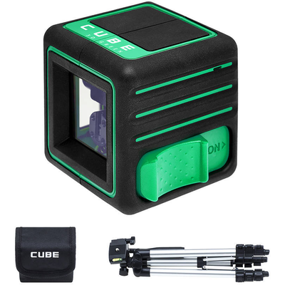 CUBE 3D GREEN Лазерный нивелир ADA PROFESSIONAL EDITION