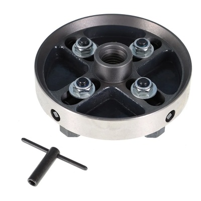 Четырехкулачковый токарный патрон (планшайба) по дереву (M33 x 3,5)