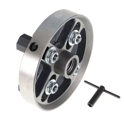 Четырехкулачковый токарный патрон (планшайба) по дереву (M33 x 3,5)