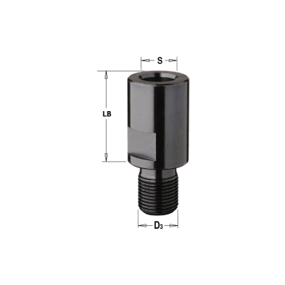 Державка S=M10-M10 LB=25