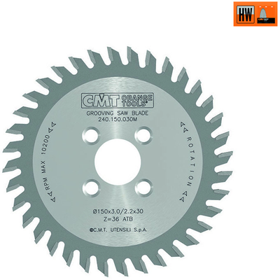 Диск пазовый 150X30X3,0/2,2 5° FLAT Z=36