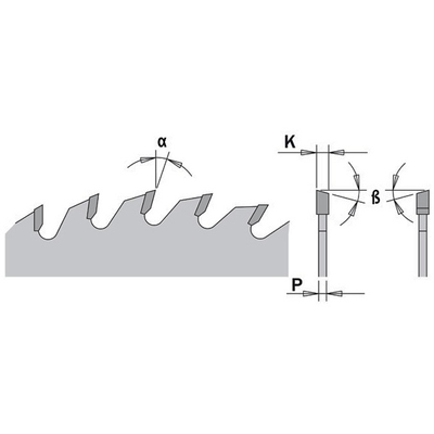 Диск пильный 120x20x1,8/1,2 10° 15° ATB Z=36