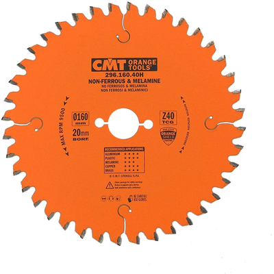 Диск пильный 160x20x2,2/1,6 -6° TCG Z=40