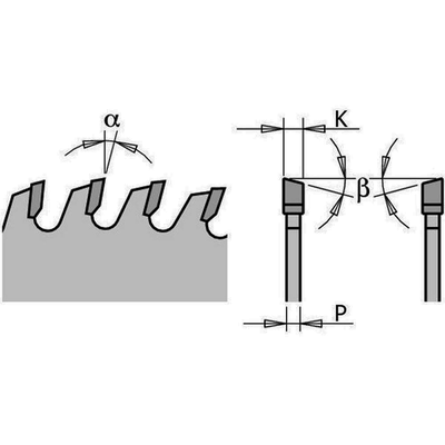 Диск пильный 300x30x3,2/2,2 2º 40° Hi ATB Z=96