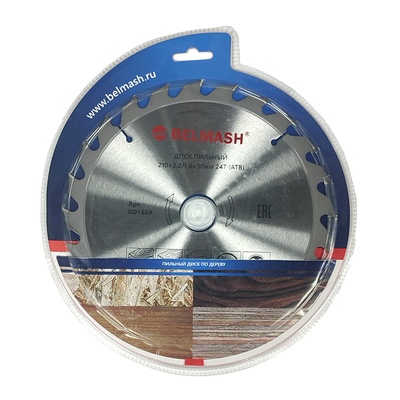Диск пильный BELMASH 210x2,2/1,6x30 24T