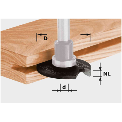 Фреза дисковая пазовая HW D40x3,5