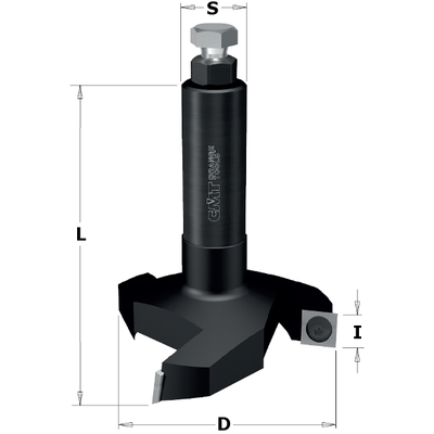 Фреза фуговальная со смеными ножами HM Z3 D=60x12x80 RH S=12 RH