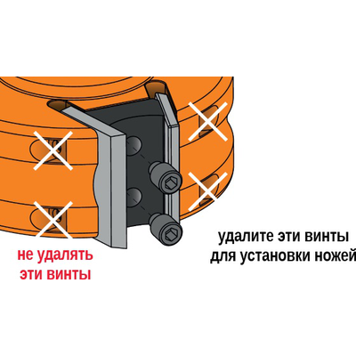 Фреза HM для выборки четверти (универсальная для ножей 690) HW Z2+2 D=125X40X35