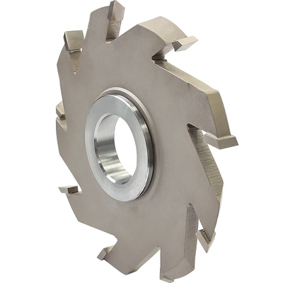 Фреза пазовая BELMASH с подрезающими зубьями 125х32х10 мм