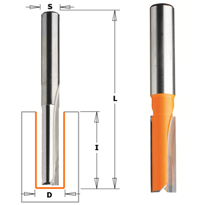 Фреза пазовая S=8 D=12,7x31,7x70