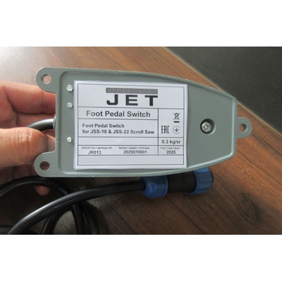 JR013 Напольная педаль старт-стоп для лобзиковых станков JET JSS-18 и JSS-22