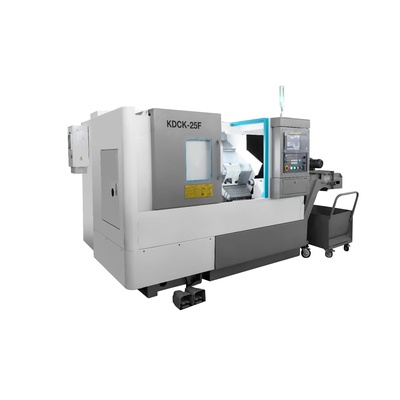 KDCK-25AF CNC Токарный станок с ЧПУ  (Fanuc 0i, гидравлический патрон, 5000 об/мин, деталеуловитель)