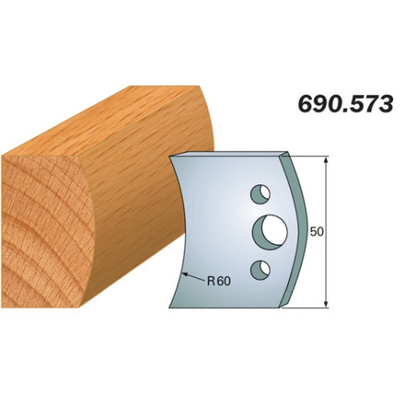 Комплект 2 ножей SP 50x4мм