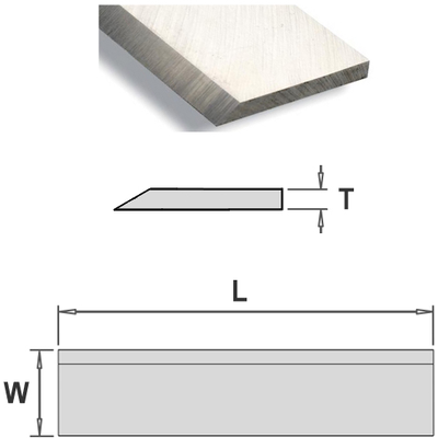 Комплект из 2-х ножей 1050x30x3 HS