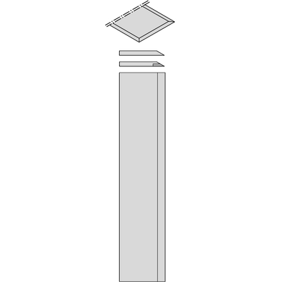 Комплект из 2-х ножей 1050x30x3 HW