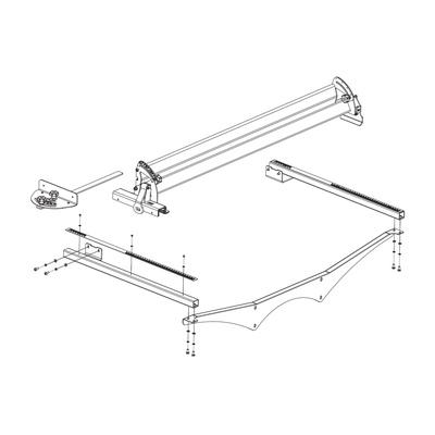 Линейка направляющая для BELMASH SDM-2500M