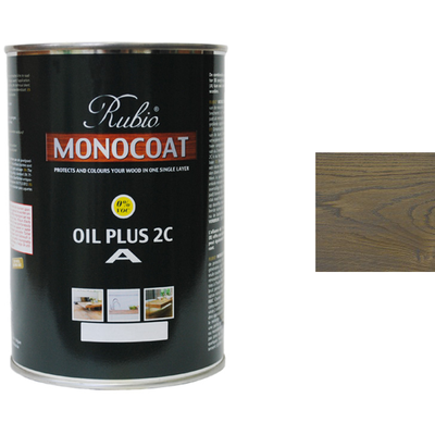 Масло ASH Grey Rubio Monocoat Oil plus 2C comp A 1 л