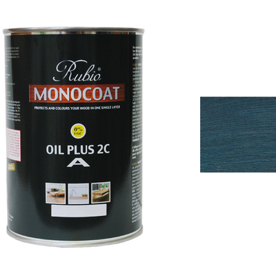 Масло Midnight Indigo Rubio Monocoat Oil plus 2C comp A 1 л