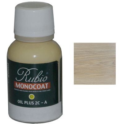 Масло Cotton White Rubio Monocoat Oil plus 2C comp A 20 мл