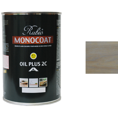 Масло Silver Grey Rubio Monocoat Oil plus 2C comp A 1 л