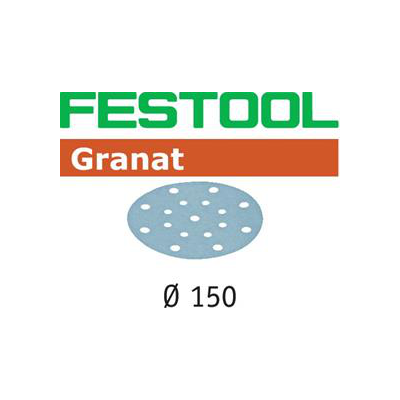 Материал шлифовальный Granat P100, компл. из 100 шт. STF D150/16 P100 GR 100X