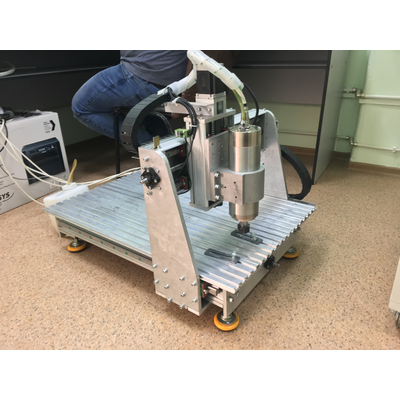 НФС-6090 Настольный фрезерно-гравировальный станок с ЧПУ