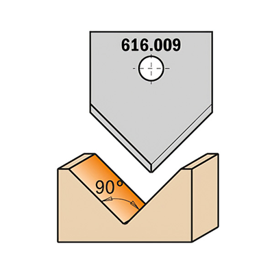 Нож твердосплавный для 616.000