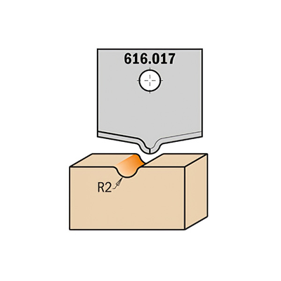 Нож твердосплавный для 616.000