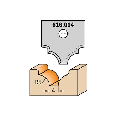 Нож твердосплавный для 616.000