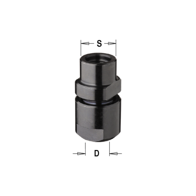 Патрон (без цанги) M12x1 для цанг 6-6,35-8-9,5мм