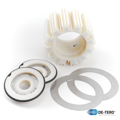 DT525746 Переходная втулка FIX RQP MB2, 150x160/190x32 мм, 16 блоков (абразив + 3 опорные щетки)