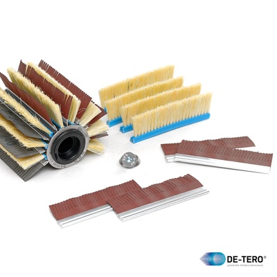 Переходная втулка BRUSH FIX R+Q MB2, 110x50x13 мм, 12+12 сегментов (абразив + опорные щетки) для Makita 9741