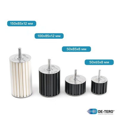 Переходная втулка FIX ROQ MB2 50х65хМ14, 16+8 сегментов (абразив + 2 вида опорных щеток, либо шлифовальные щетки)