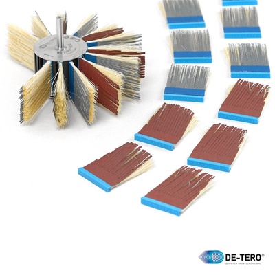 Переходная втулка FIX ROQ MB2 50х65хМ14, 16+8 сегментов (абразив + 2 вида опорных щеток, либо шлифовальные щетки)