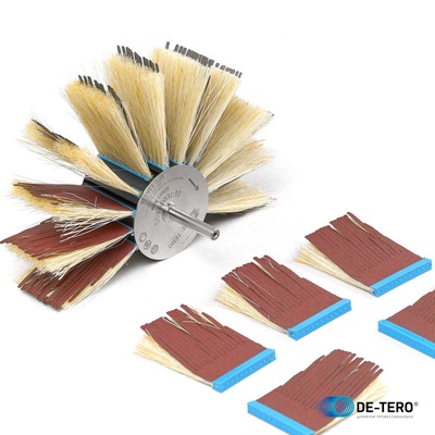 Переходная втулка FIX ROQ MB2 50х65хМ14, 16+8 сегментов (абразив + 2 вида опорных щеток, либо шлифовальные щетки)